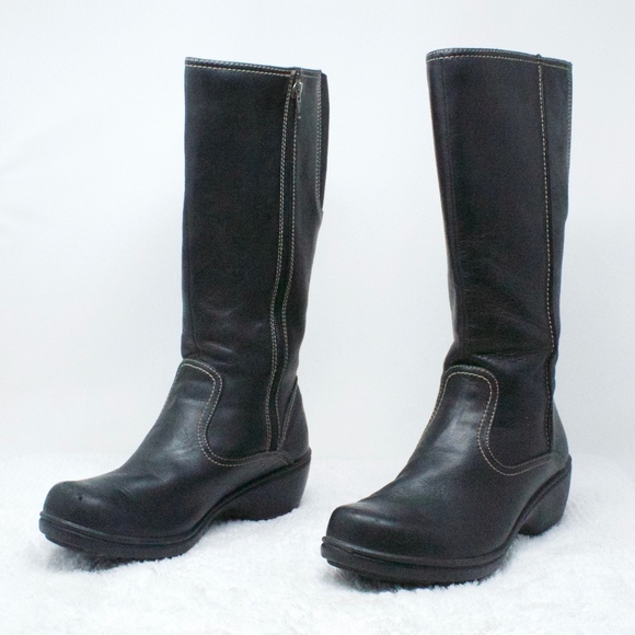 L.L. Bean Shoes - LL Bean Tall Riding Boots Size 8.5 Zip Stretch